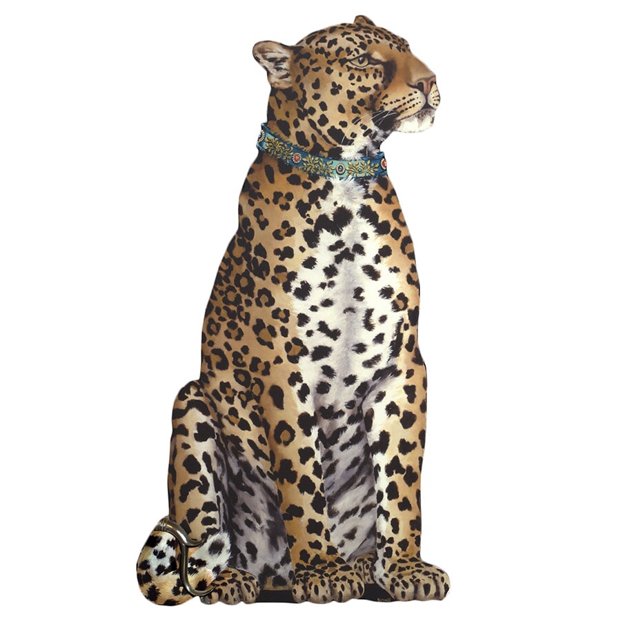 Trompe L'Oeil Leopard Firescreen